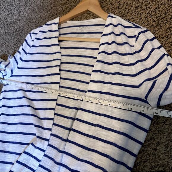 Chicos women’s sweater‎ size 1 white and blue - Picture 6 of 7